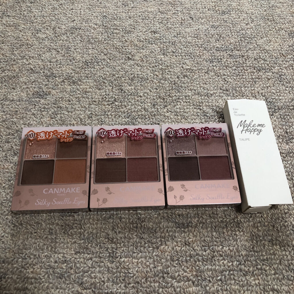 シルキースフレアイズ（マットタイプ）/キャンメイク/アイシャドウパレットを使ったクチコミ（1枚目）