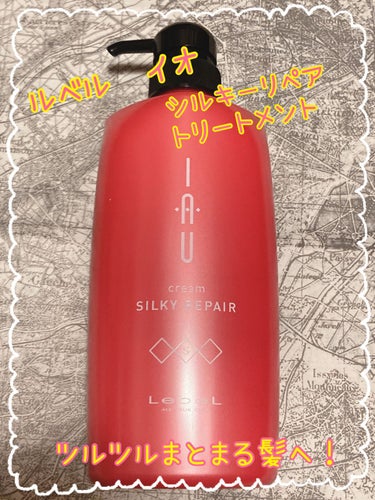 イオ クリーム シルキーリペア 600ml/LebeL/洗い流すヘアトリートメントを使ったクチコミ（1枚目）