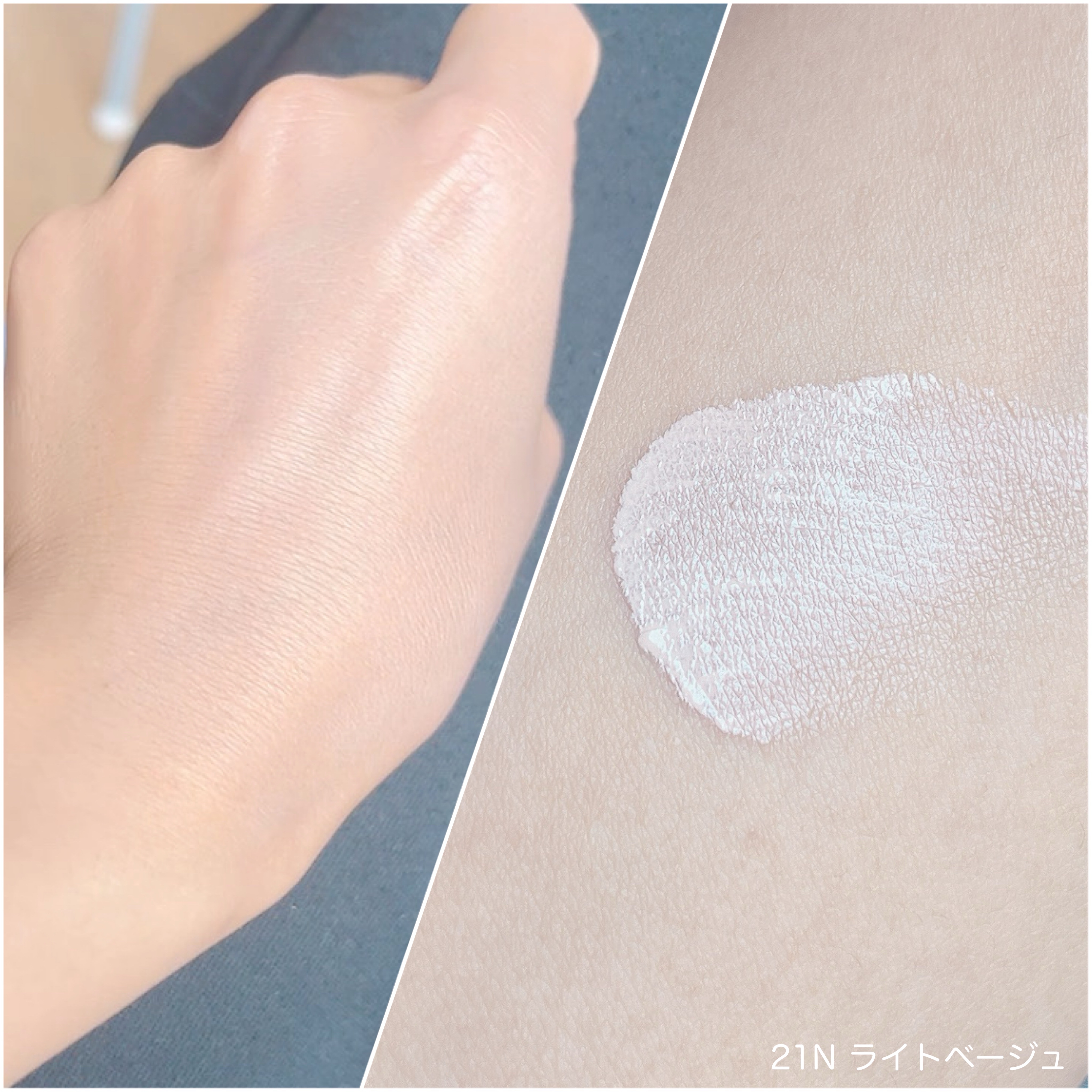 PROBIOエッセンスクッション 21 ライトベージュ/ネイチャーリパブリック/クッションファンデーションを使ったクチコミ（3枚目）