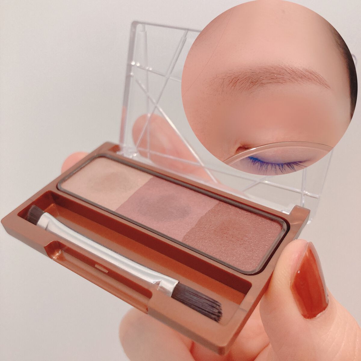 ノーズ&アイブロウパウダー/CEZANNE/パウダーアイブロウを使ったクチコミ(1枚目)