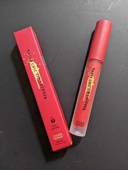 マットシックリップラッカー/ETUDE/口紅を使ったクチコミ(1枚目)