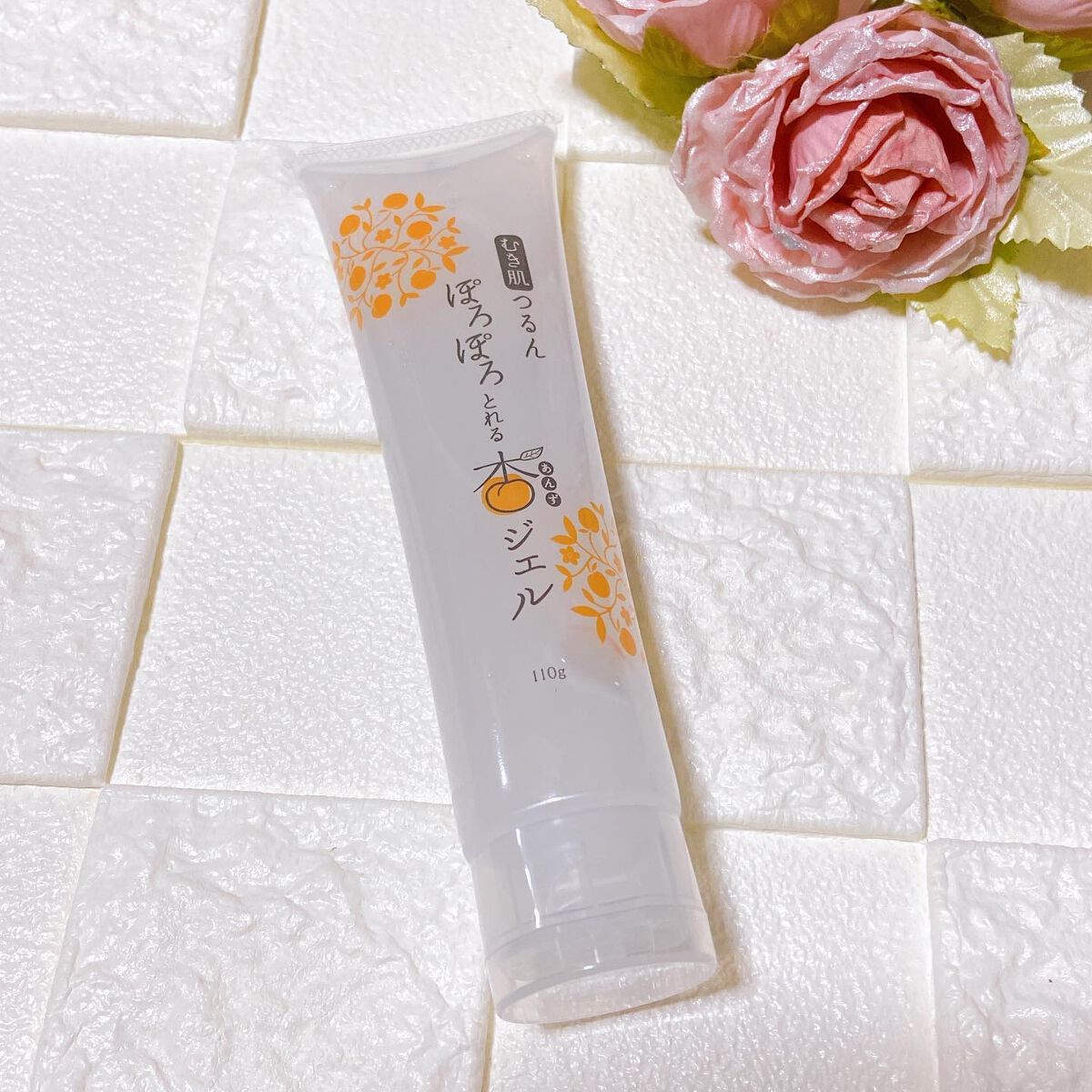 ぽろぽろとれる杏ジェル/フレージュ/ネック・デコルテケアを使ったクチコミ(1枚目)