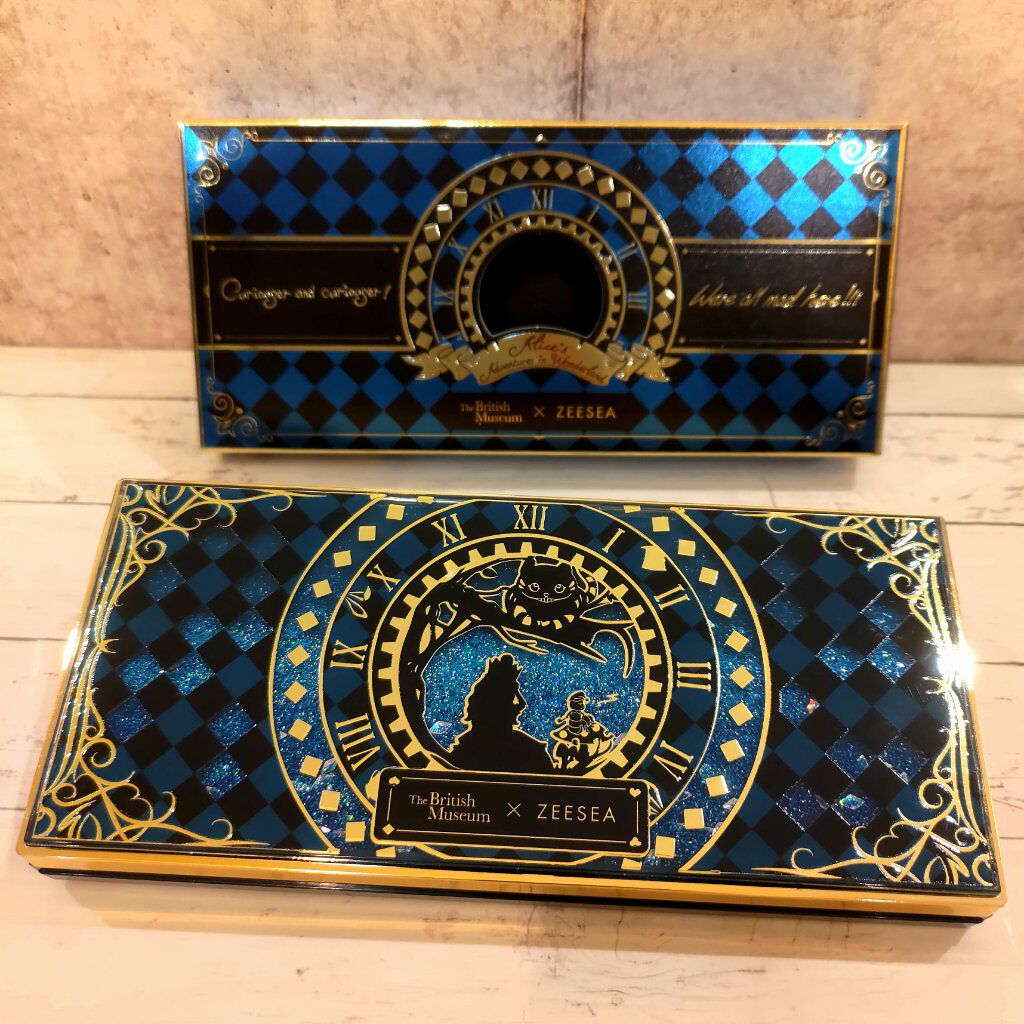 アリスドリームランドシリーズ 12色アイシャドウパレット（ZEESEA×大英博物館）/ZEESEA/アイシャドウパレットを使ったクチコミ（2枚目）