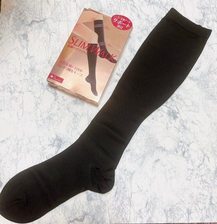 スリムウォーク 美脚ハイソックス/SLIMWALK/着圧ソックス・レギンスを使ったクチコミ(1枚目)