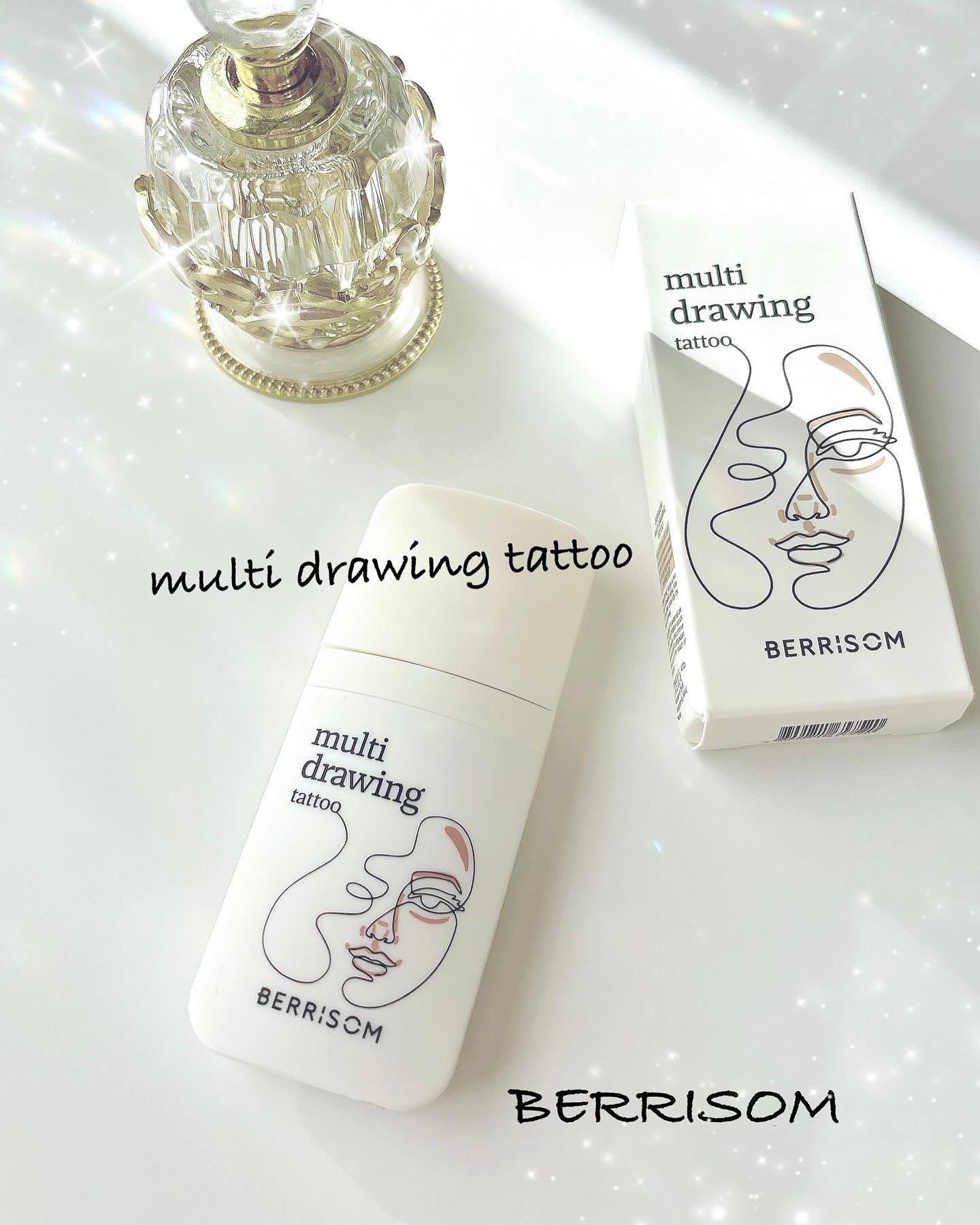 マルチドローイングタトゥー/ベリサム/シェーディングを使ったクチコミ（1枚目）