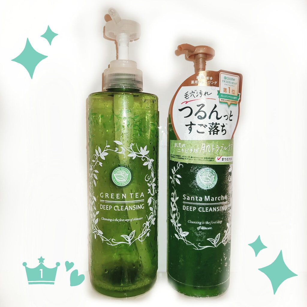 薬用ディープクレンジング/サンタマルシェ/クレンジングジェルを使ったクチコミ（1枚目）