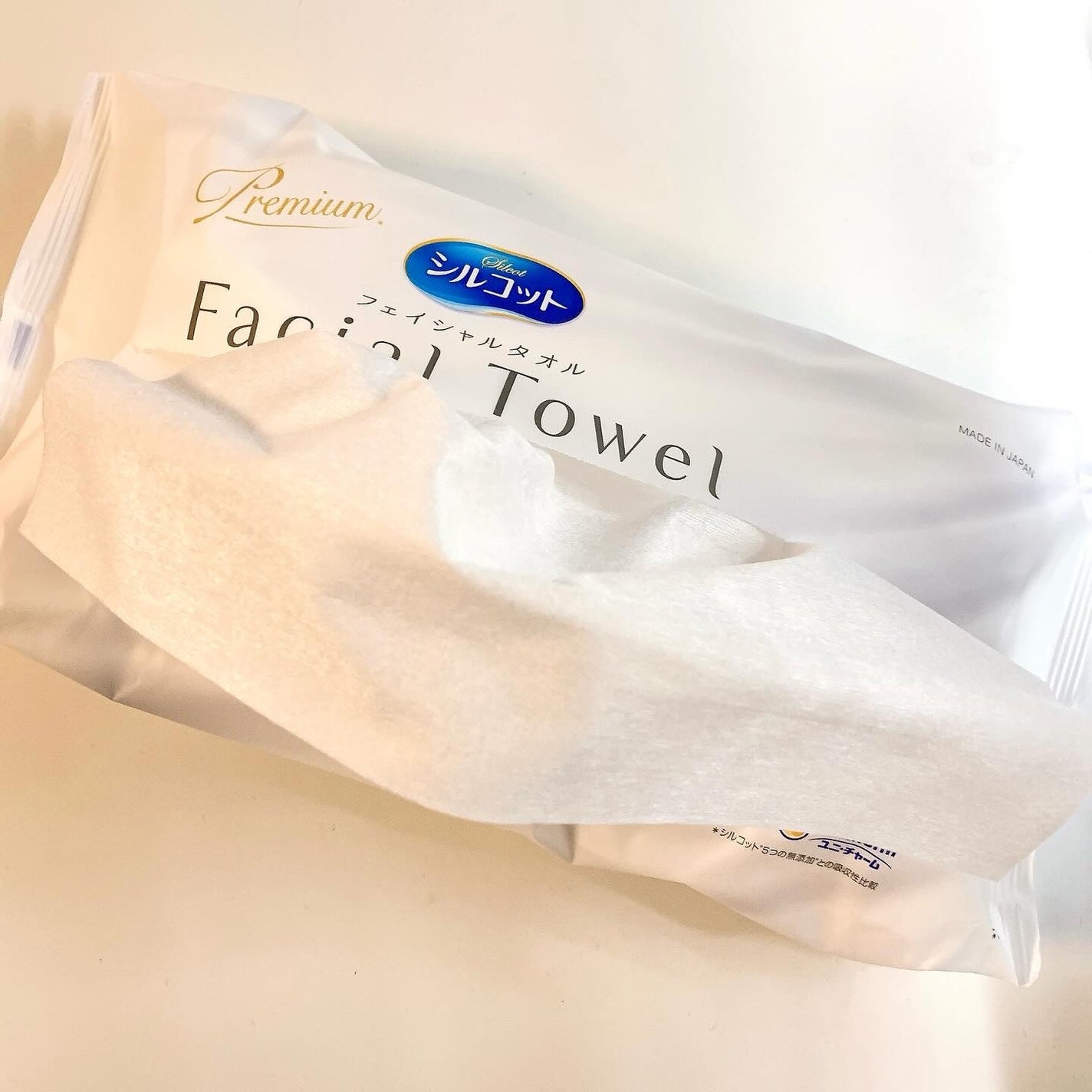 シルコットフェイシャルタオル 素肌おもい プレミアム/シルコット/クレンジングタオルを使ったクチコミ(2枚目)
