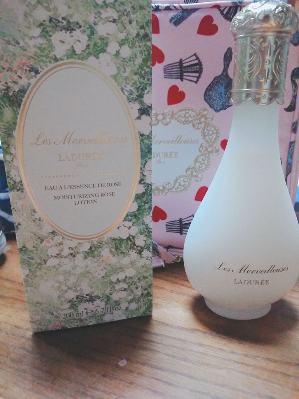 ローズ エッセンス ウォーター/レ・メルヴェイユーズ ラデュレ/化粧水を使ったクチコミ（1枚目）