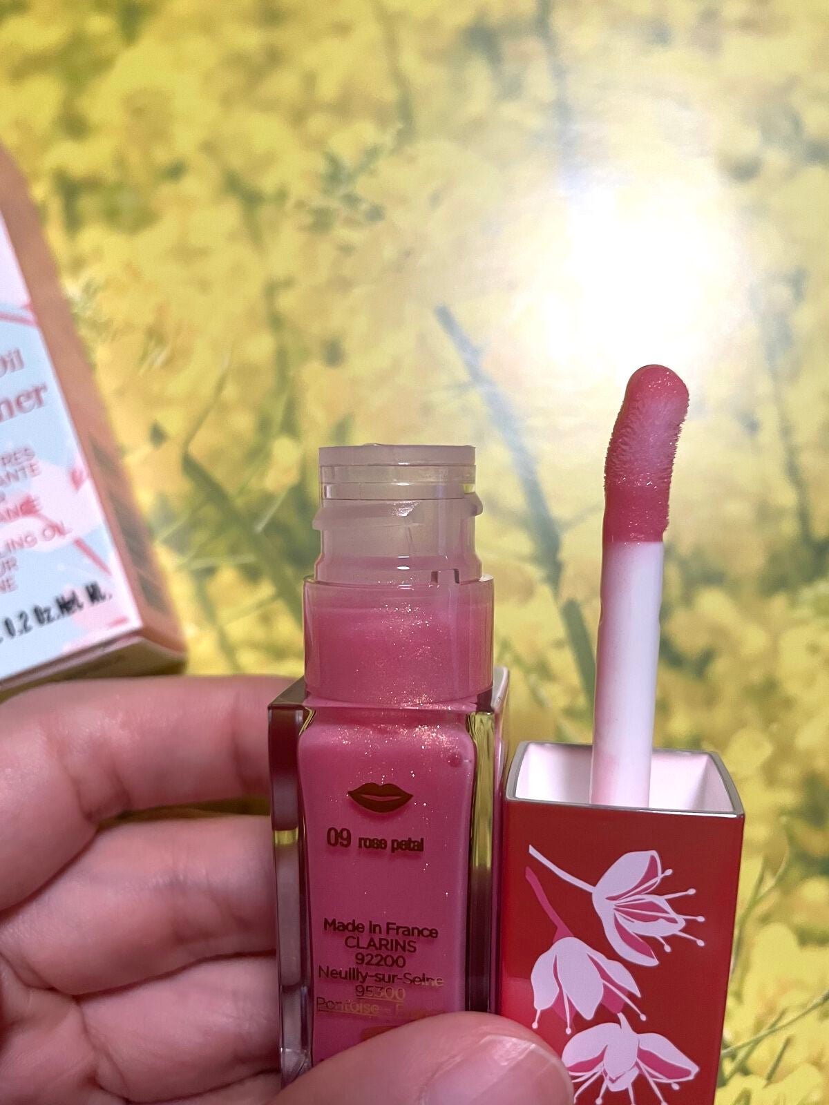 コンフォート リップオイル シマー/CLARINS/リップグロスを使ったクチコミ(2枚目)