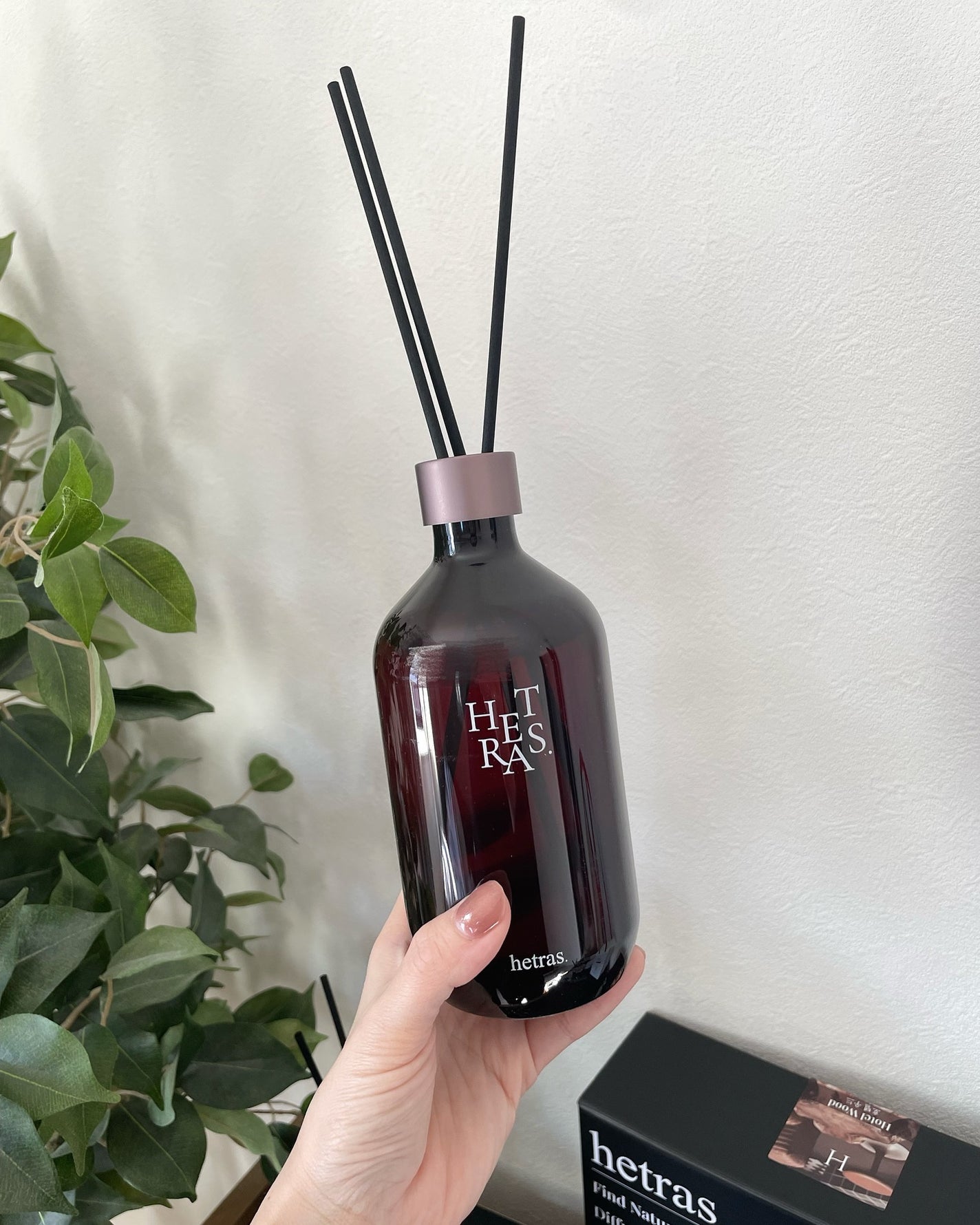 プレミアムディフューザー/hetras/ルームフレグランスを使ったクチコミ(2枚目)