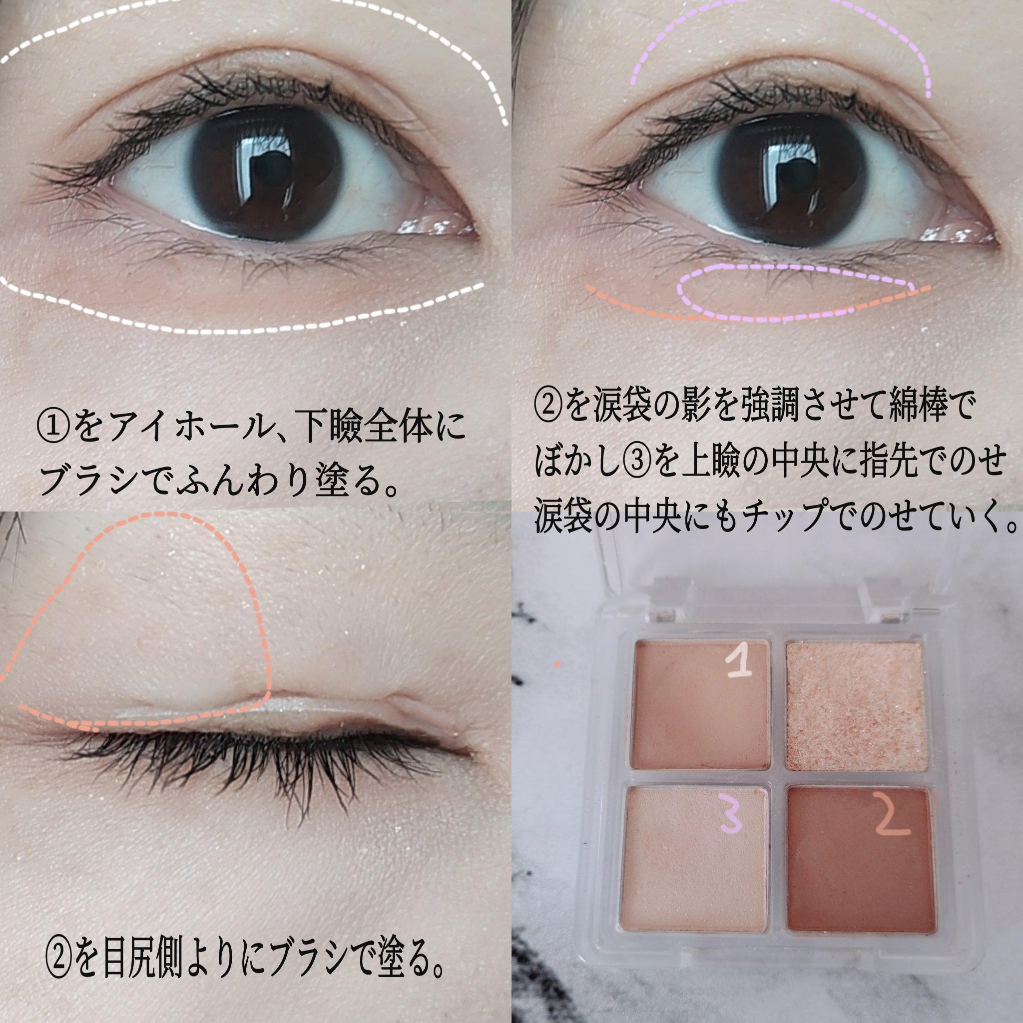 ミニヌーディーエディション/Flynn/メイクアップキットを使ったクチコミ（2枚目）