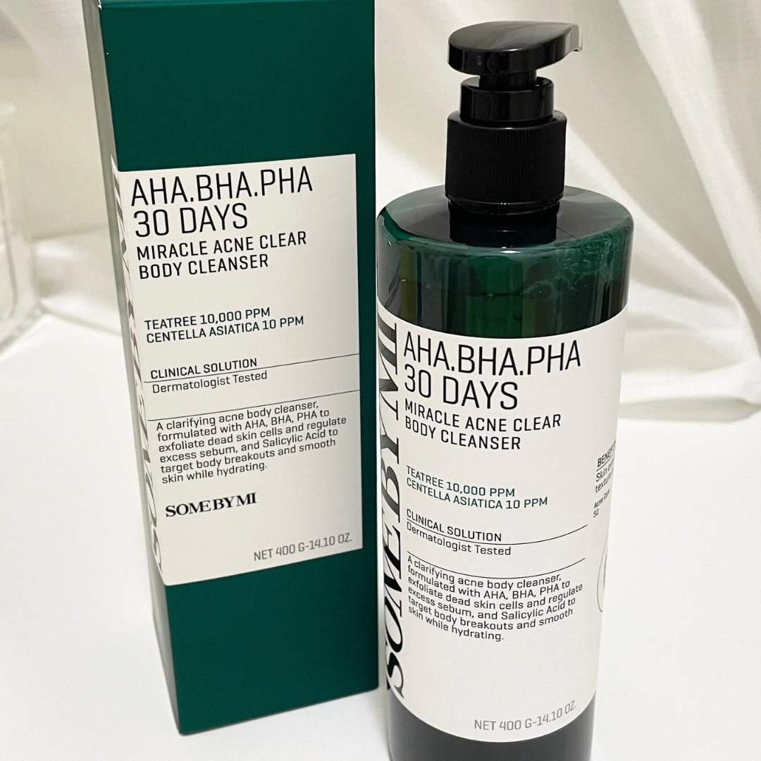 AHA·BHA·PHA 30デイズミラクルアクネボディクレンザー/SOME BY MI/ボディソープを使ったクチコミ(2枚目)