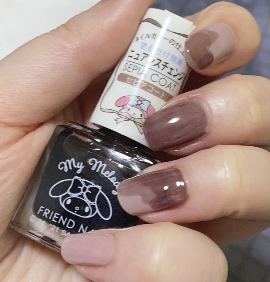 #フレンドネイルのネイルデザイン