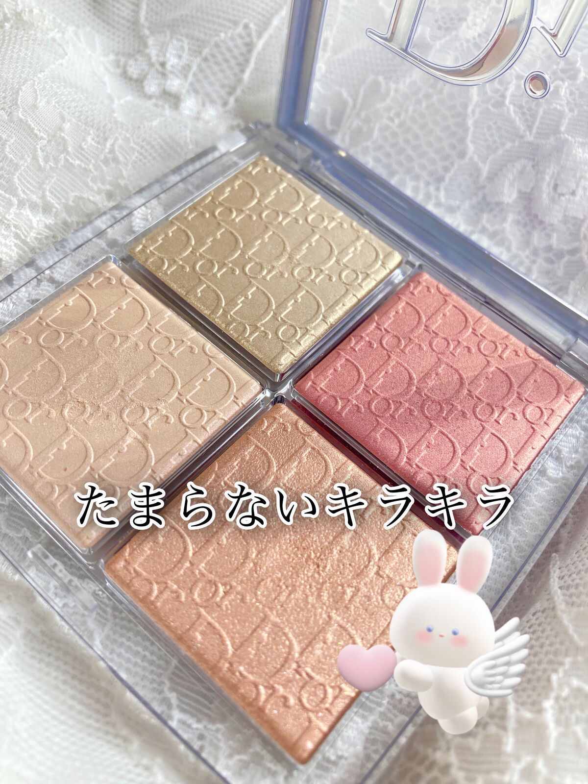 ディオール バックステージ フェイス グロウ パレット/Dior/ハイライトを使ったクチコミ(1枚目)