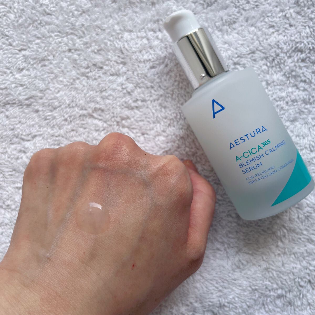 エイシカ365 ブレミッシュカーミングセラム/AESTURA/美容液を使ったクチコミ(2枚目)