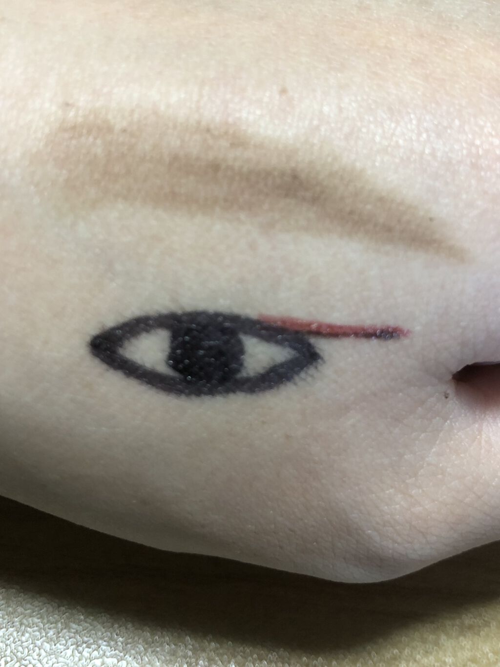 モテライナー リキッド/flowfushi/リキッドアイライナーを使ったクチコミ（2枚目）