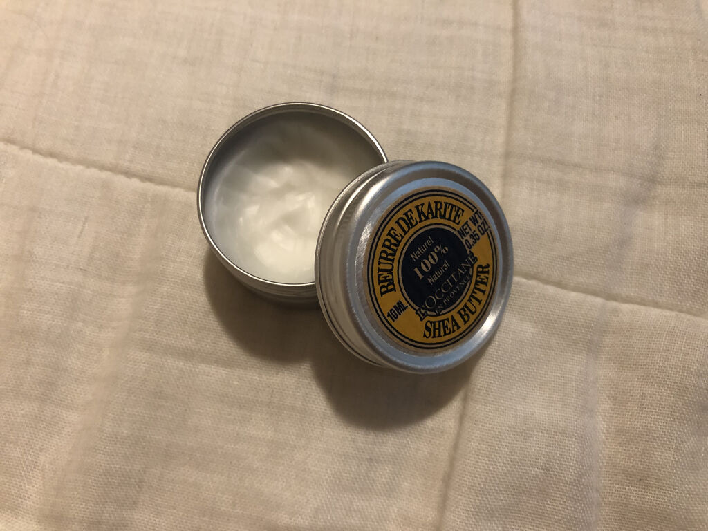シアバター 10ml/L'OCCITANE/ボディクリームを使ったクチコミ（1枚目）
