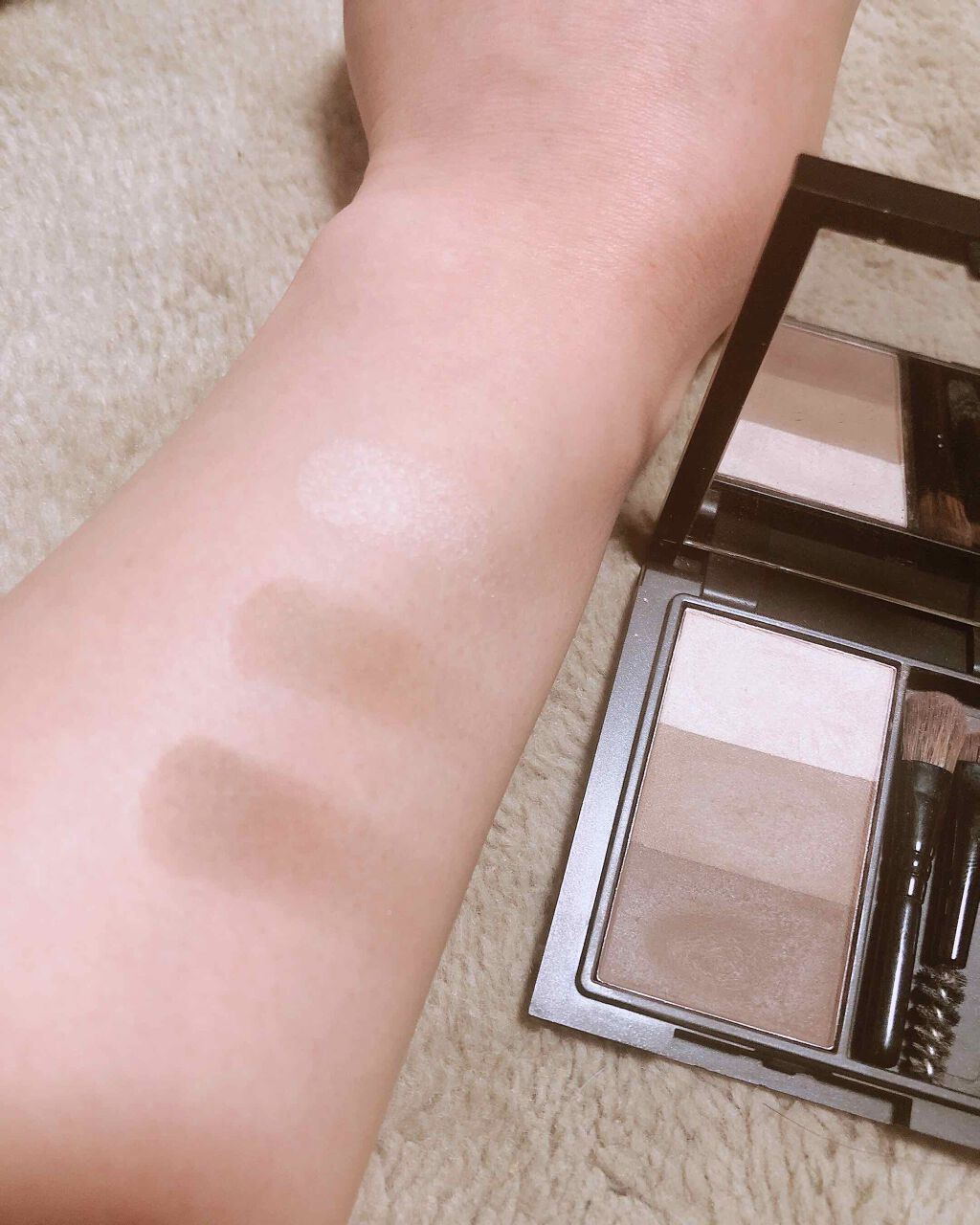 グレイト ブロウ/M・A・C/パウダーアイブロウを使ったクチコミ(2枚目)