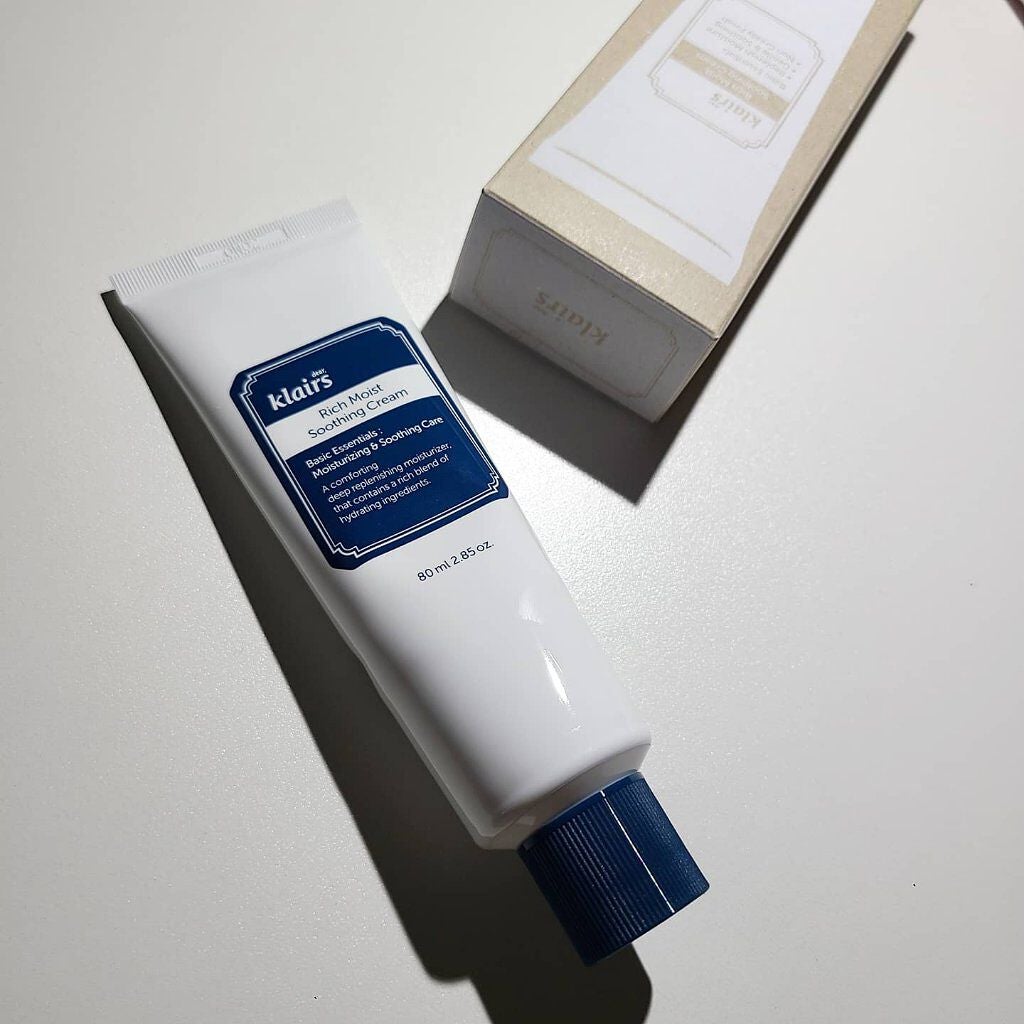 リッチモイストスージングクリーム(80ml)/Klairs/フェイスクリームを使ったクチコミ(1枚目)