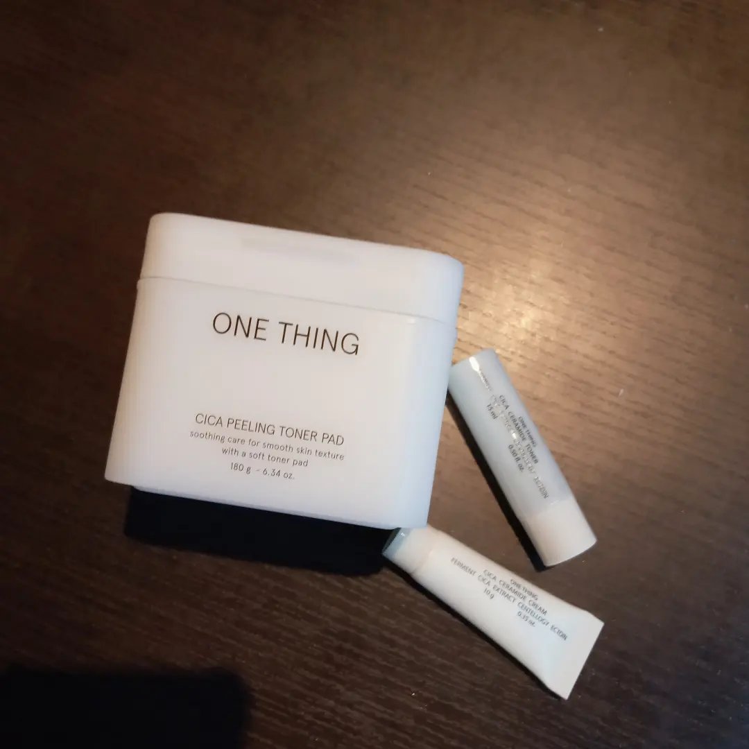 シカピーリングトナーパッド/ONE THING/トナーパッドを使ったクチコミ（1枚目）