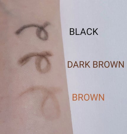 だ円芯 アルミ アイブローペンシル/DAISO/アイブロウペンシルを使ったクチコミ(2枚目)