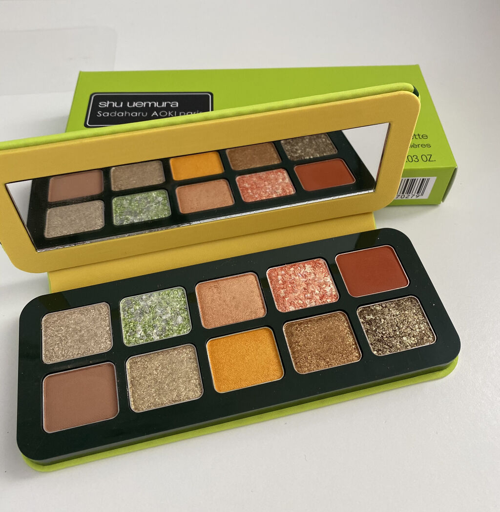 アズキ フィユテ アイ パレット/shu uemura/アイシャドウパレットを使ったクチコミ（3枚目）