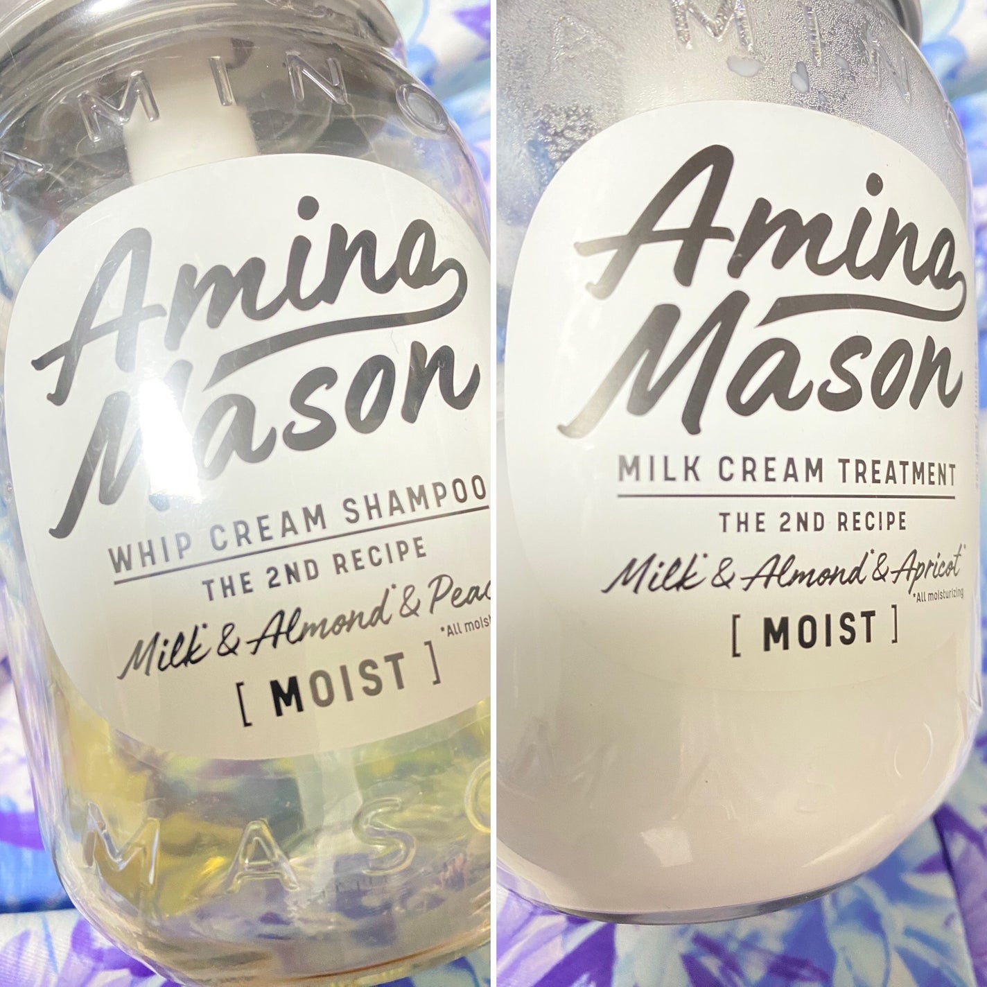 アミノメイソン ディープモイスト ホイップクリーム シャンプー/ミルククリーム ヘアトリートメント/アミノメイソン/市販シャンプーを使ったクチコミ(1枚目)