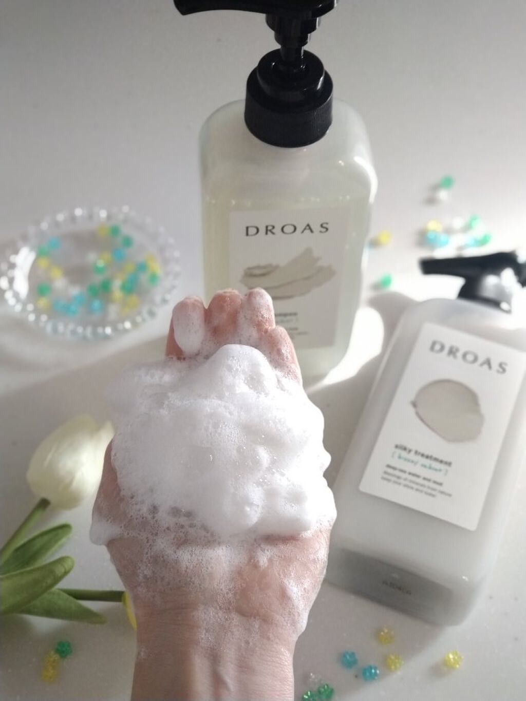 シルキーシャンプー／トリートメント/DROAS/市販シャンプーを使ったクチコミ（3枚目）