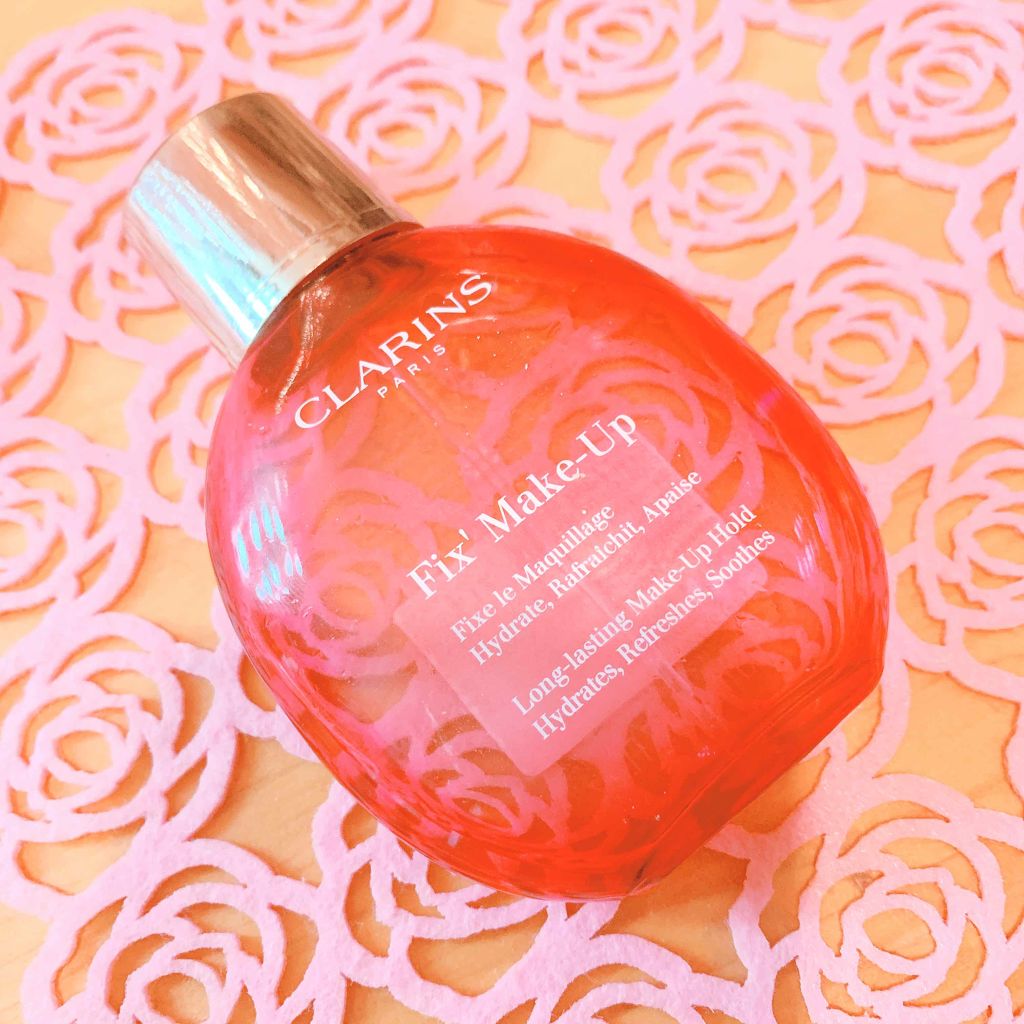 フィックス メイクアップ/CLARINS/ミスト状化粧水を使ったクチコミ（1枚目）