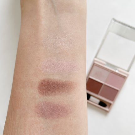 シルキースフレアイズ(マットタイプ)/キャンメイク/アイシャドウパレットを使ったクチコミ(4枚目)