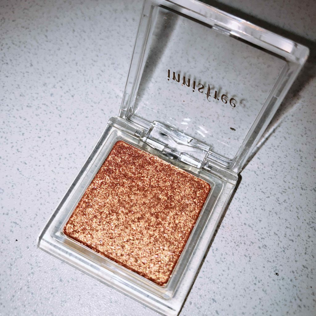 マイアイシャドウ グリッター/innisfree/単色アイシャドウを使ったクチコミ（2枚目）