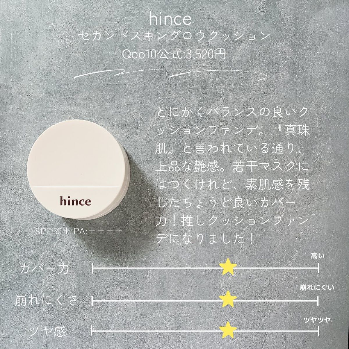 ジョンセンムル スキンヌーダーロングウェアクッション/JUNG SAEM MOOL/クッションファンデーションを使ったクチコミ(2枚目)