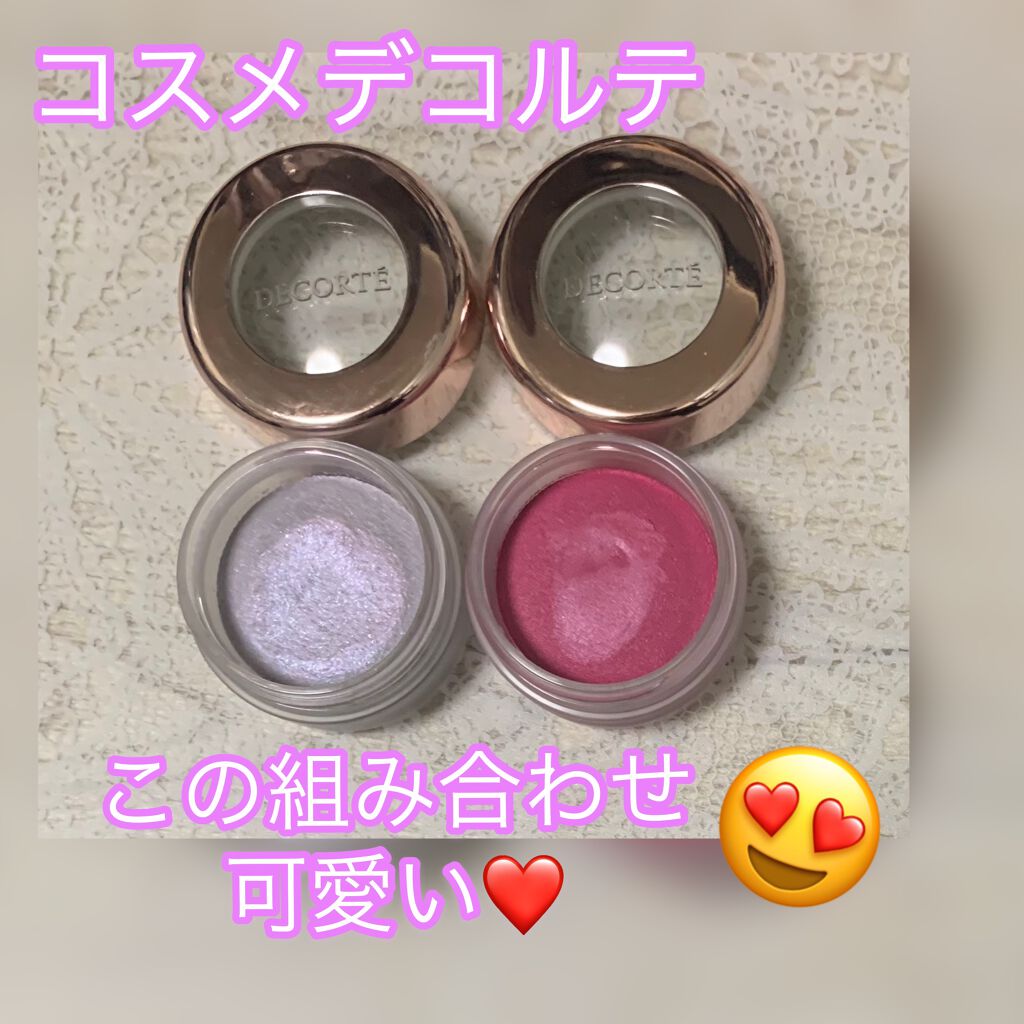 アイグロウ ジェム/DECORTÉ/ジェル・クリームアイシャドウを使ったクチコミ(1枚目)