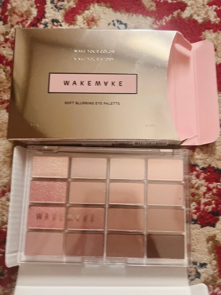 ソフトブラーリングアイパレット/wakemake/アイシャドウパレットを使ったクチコミ(1枚目)