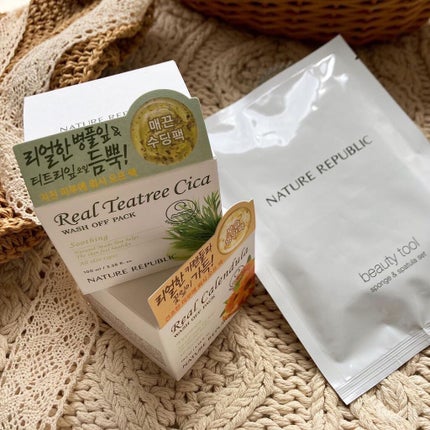 リアルティートリー シカ ウォッシュオフパック/ネイチャーリパブリック/洗い流すパック・マスクを使ったクチコミ(10枚目)