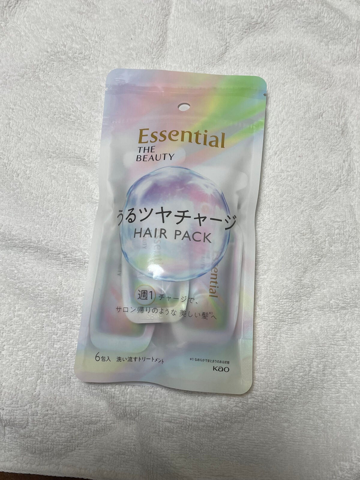 ザビューティ うるツヤチャージヘアパック/エッセンシャル/ヘアマスク・ヘアパックを使ったクチコミ(1枚目)