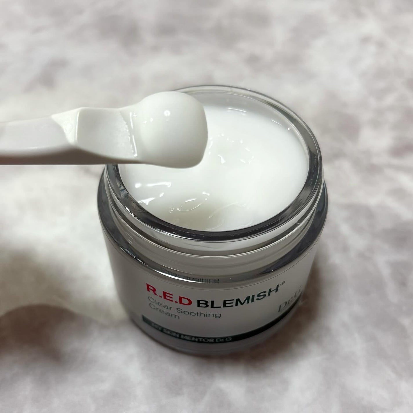 レッドブレミッシュ クリアスージングクリーム/Dr.G/フェイスクリームを使ったクチコミ(4枚目)