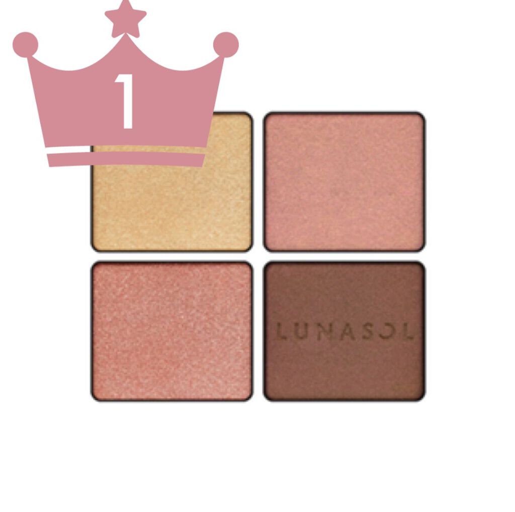 アイカラーレーション/LUNASOL/アイシャドウパレットを使ったクチコミ（1枚目）