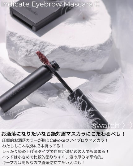 セルヴォーク インディケイトアイブロウパウダー/Celvoke/パウダーアイブロウを使ったクチコミ(6枚目)