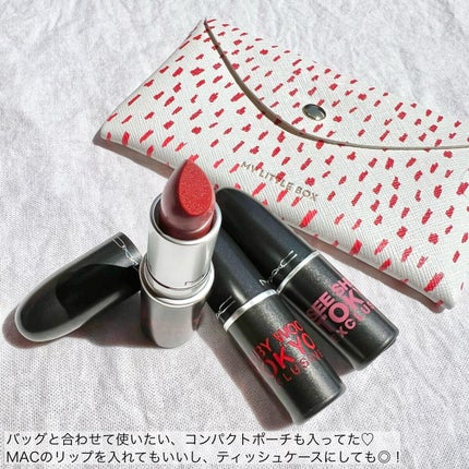 リップスティック/M・A・C/口紅を使ったクチコミ(5枚目)