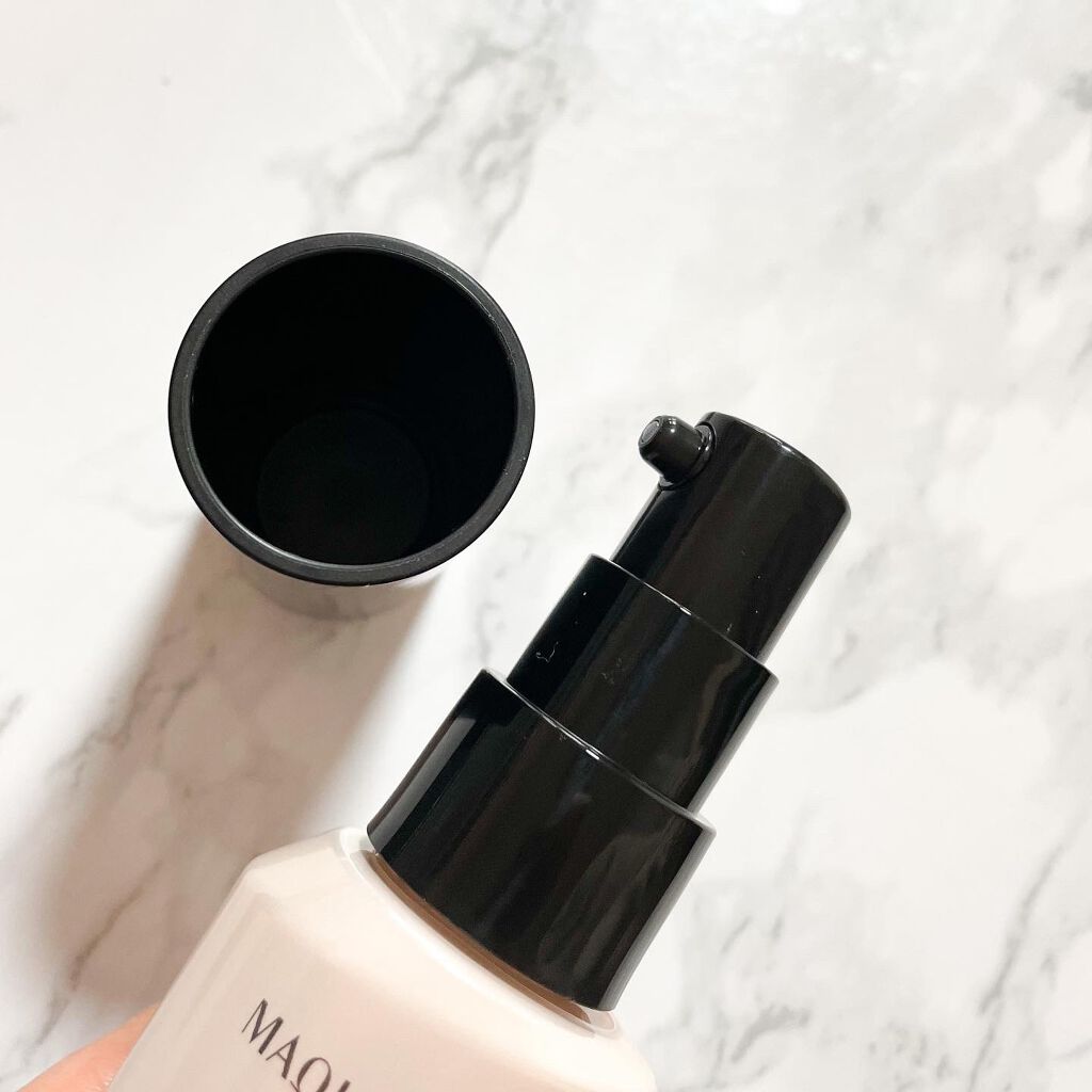 ドラマティックエッセンスリキッド/マキアージュ/リキッドファンデーションを使ったクチコミ(2枚目)