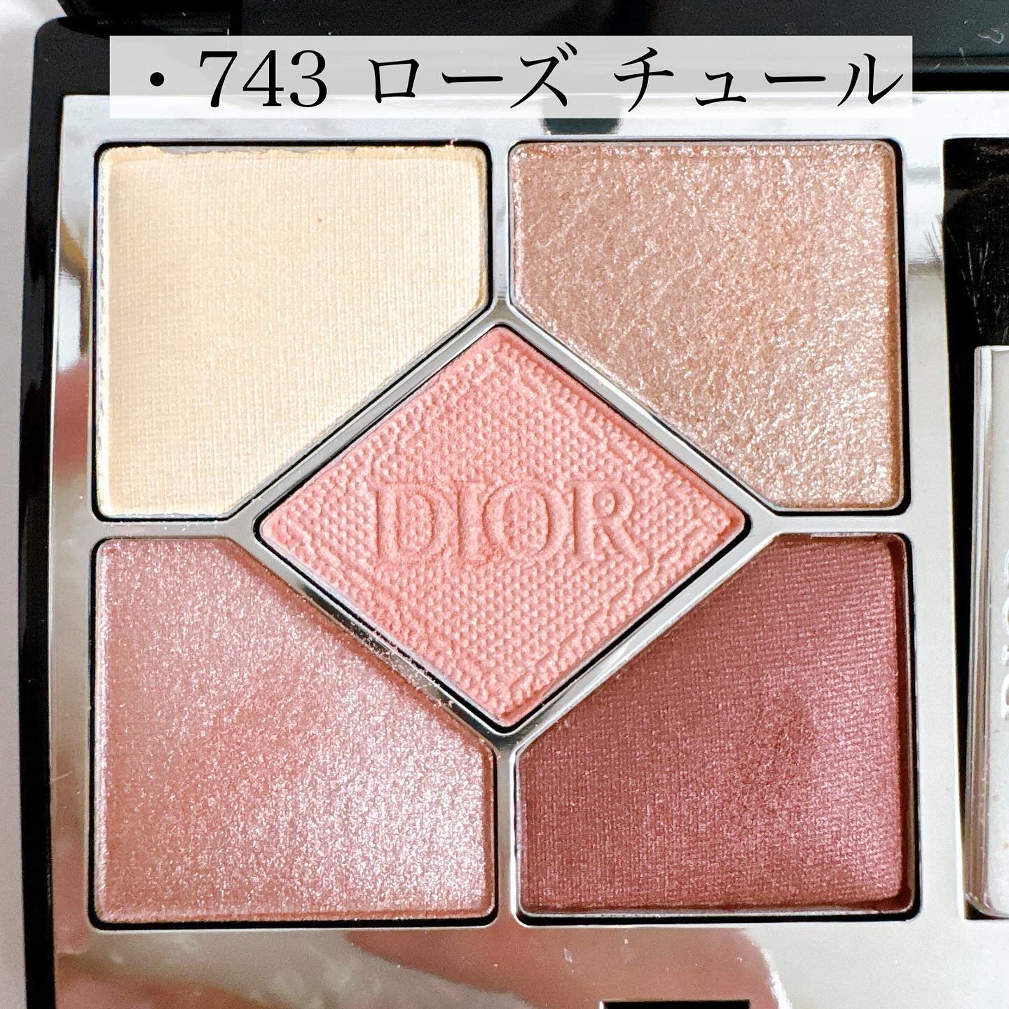 ディオールショウ サンク クルール/Dior/アイシャドウを使ったクチコミ（2枚目）