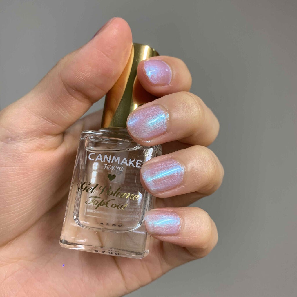 ジェルボリュームトップコート/キャンメイク/ネイルトップコートを使ったクチコミ(1枚目)