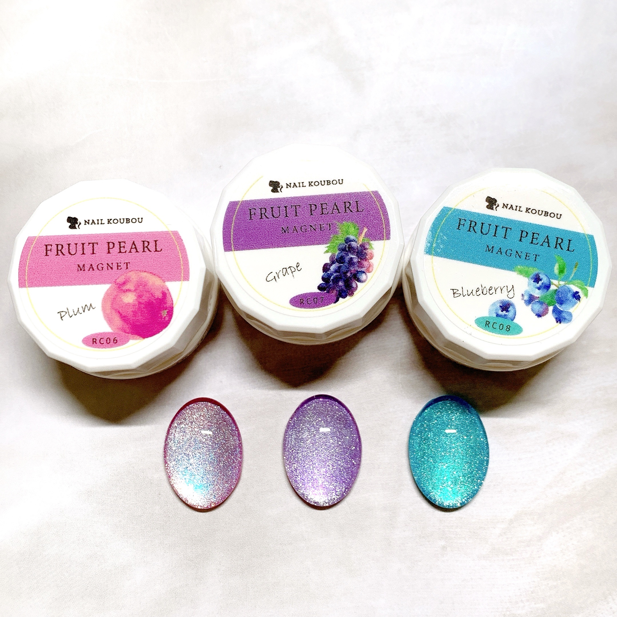 フルーツパールマグネット/ネイル工房/ジェルネイルを使ったクチコミ（2枚目）