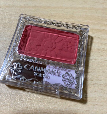【旧品】パウダーチークス/キャンメイク/パウダーチークを使ったクチコミ(1枚目)