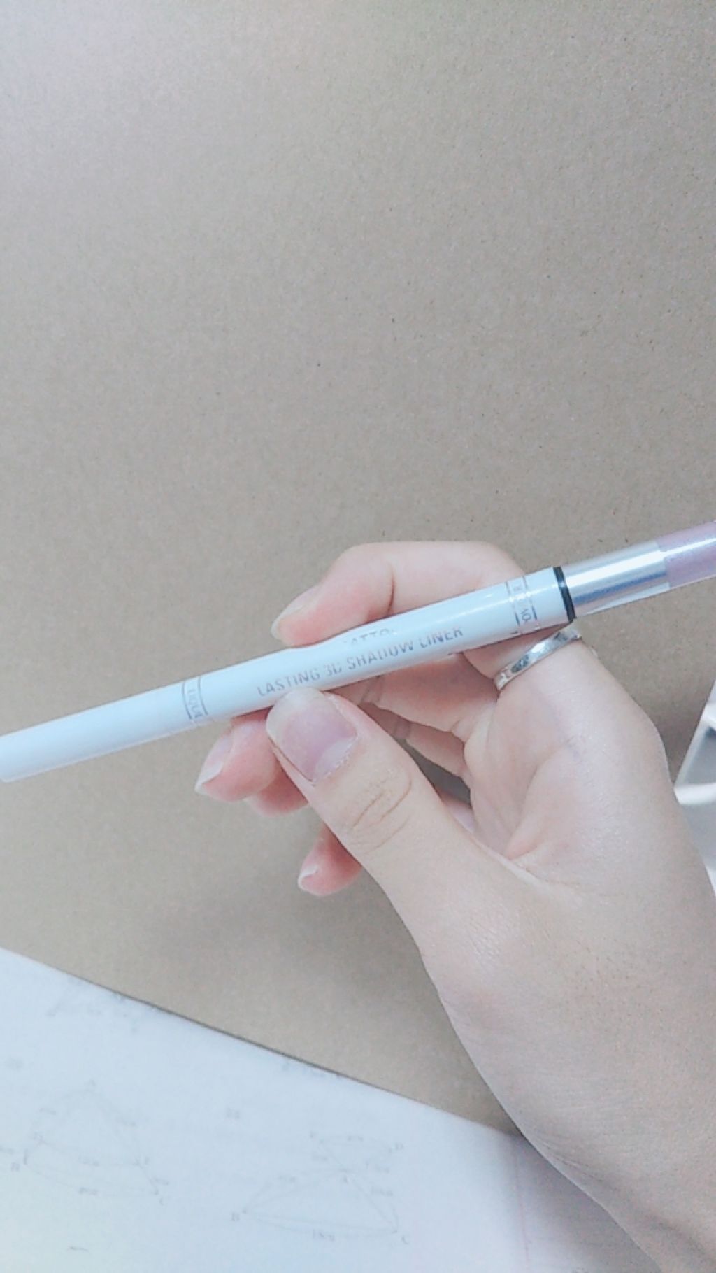 ラスティング3Dシャドウライナー/K-パレット/リキッドアイライナーを使ったクチコミ(1枚目)