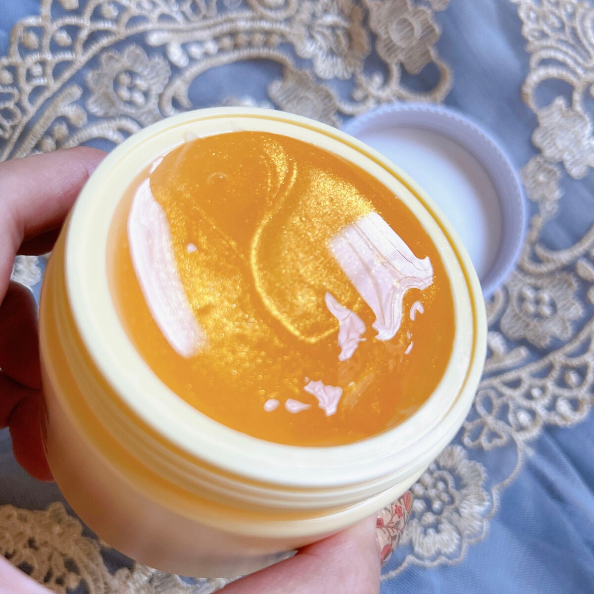 SNP ゴールド コラーゲン スリーピング パック/SNP/シートマスク・パックを使ったクチコミ(3枚目)