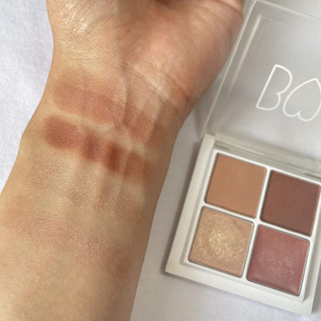 THE アイパレR/b idol/アイシャドウパレットを使ったクチコミ（3枚目）