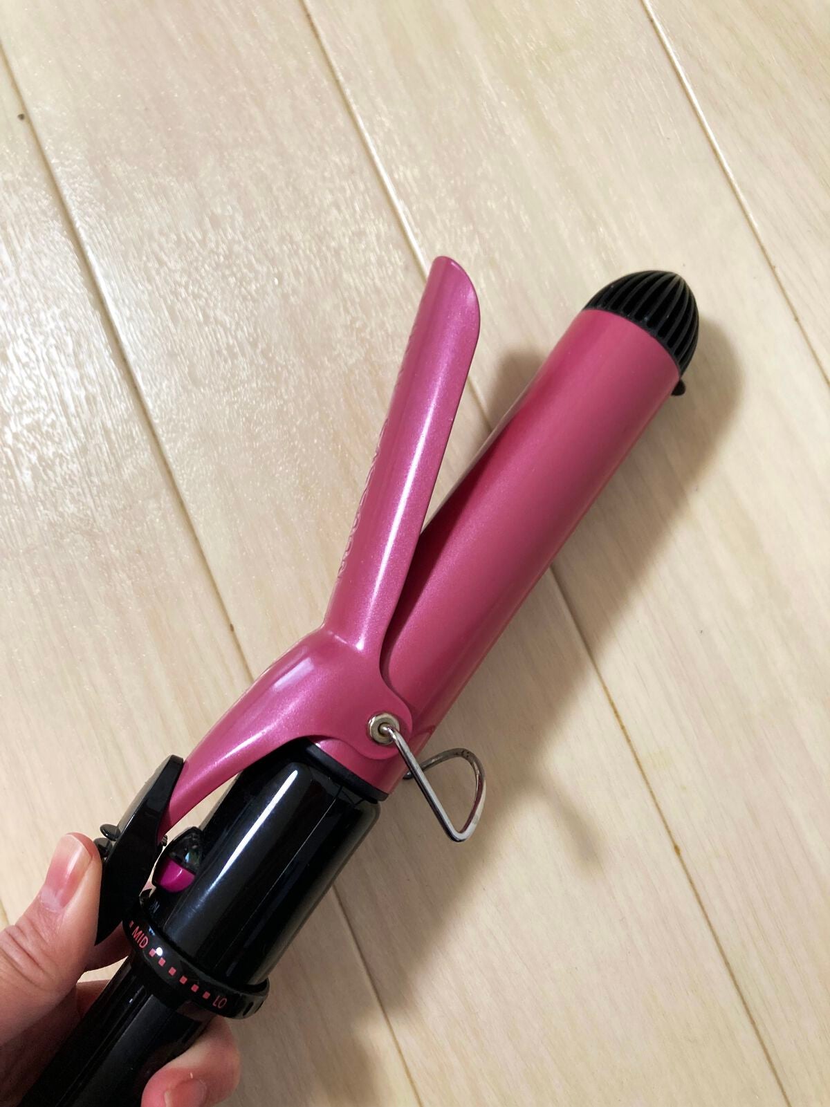 【人気商品】ヴィダル サスーン ヘアアイロン ピンク シリーズ カール 32mm