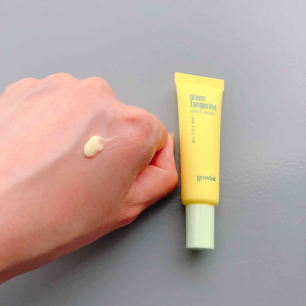 グリーンタンジェリン ビタC ダークスポットケアセラム/goodal/美容液を使ったクチコミ(4枚目)